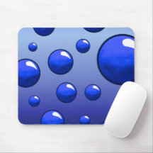 "Bubbles" mouse pad