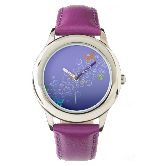 Bubbles n Butterflies Watch (Front)