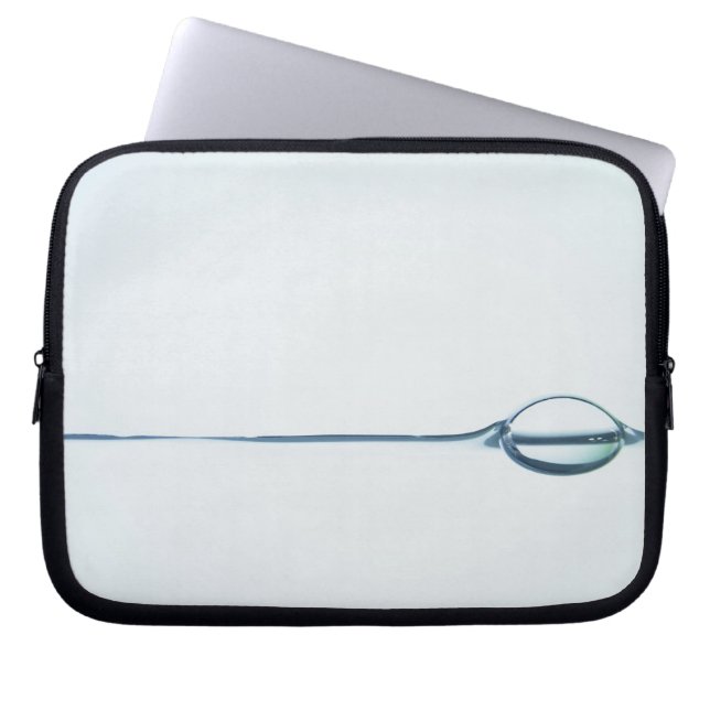 Bubbles on Water Surface Laptop Sleeve (Front)