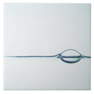 Bubbles on Water Surface Tile