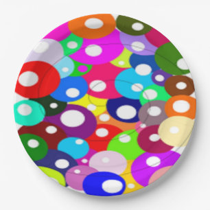 BUBBLES PAPER PLATE