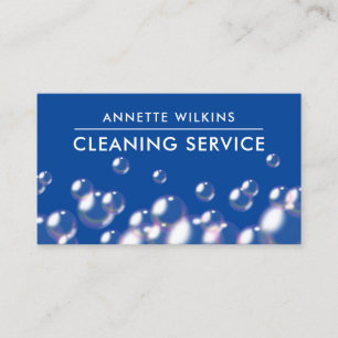 Bubbles pattern  business card