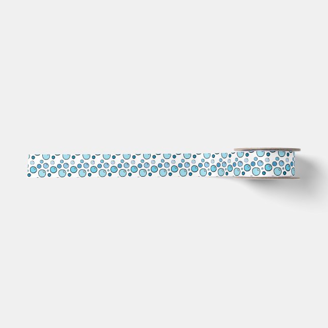 Bubbles Satin Ribbon (Front)