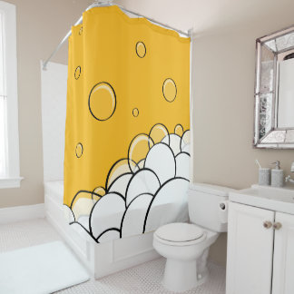 Bubbles Shower Curtain