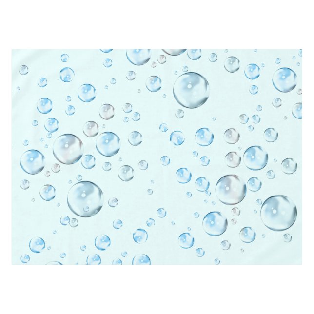 Bubbles Tablecloth (Front (Horizontal))