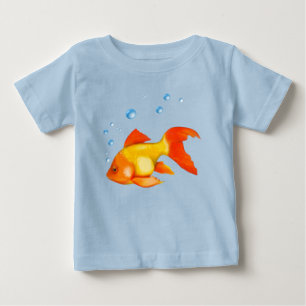 Bubbles the Goldfish Baby T-Shirt