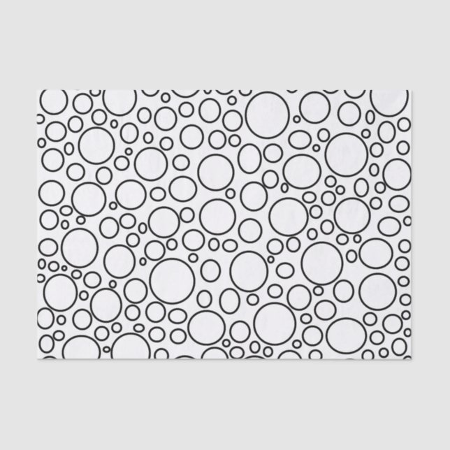 Bubbles Tissue Paper (Front)