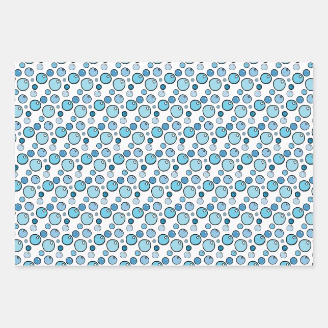 Bubbles Wrapping Paper Sheet (Front)
