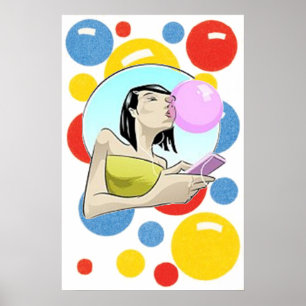 Bubblicious - poster