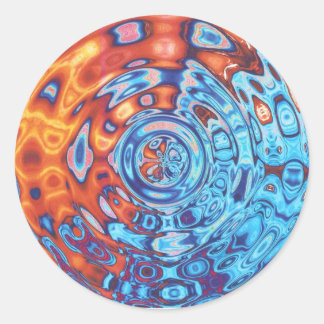 Bubbling Fire Eyes - sticker