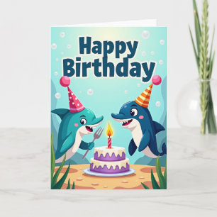 Bubbling Fun Birthday Card