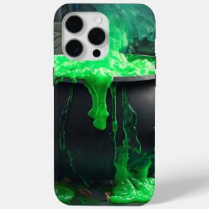 Bubbling Witch's Cauldron Halloween iPhone 15 Pro Max Case