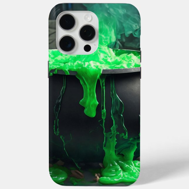 Bubbling Witch's Cauldron Halloween Case-Mate iPhone Case (Back)