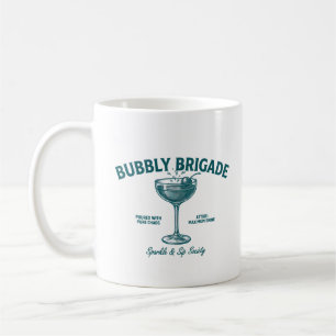 Bubbly Brigade Sparkle & Sip Society Coffee Mug