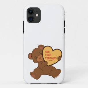 Bubbly Cute Bear Brown Colorway Bangle Bracelet iPhone 11 Case