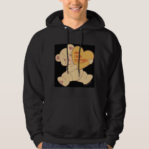 Bubbly Cute Bear Pink Colorway Hoodie