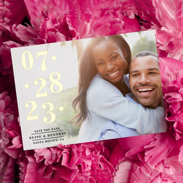 Bubbly Date | Photo Save the Date (Creator Uploaded)