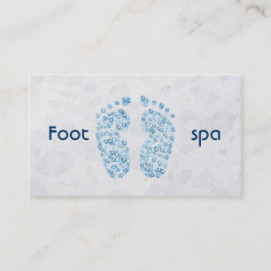 bubbly feet business card