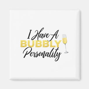 Bubbly Ity _ Champagne_wine Lover Quote  Magnet