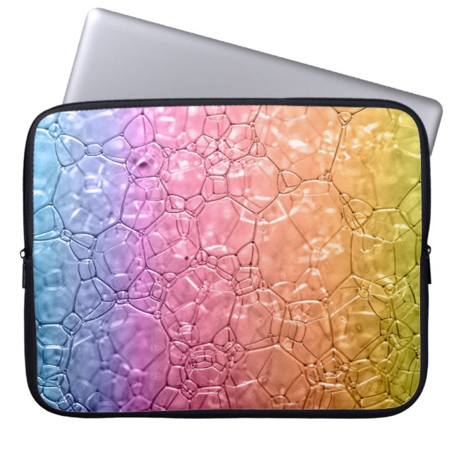 Bubbly Neoprene Laptop Sleeve - Water resistant (Front)