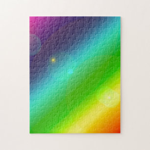 Bubbly Rainbow Jigsaw Puzzle