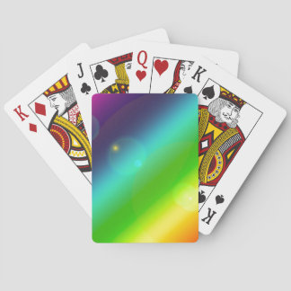Bubbly Rainbow Playing Cards