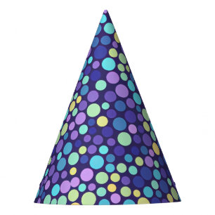 Bubbly Sea Dots Party Hat