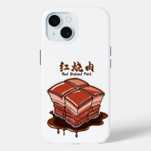 ​BubblyCuddle Red Braised Pork iPhone 15 Case