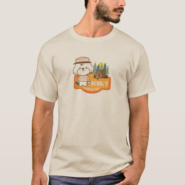 Bubbly's camping time T-Shirt (Front)