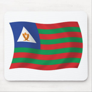 Bubi Tribal Flag Mousepad