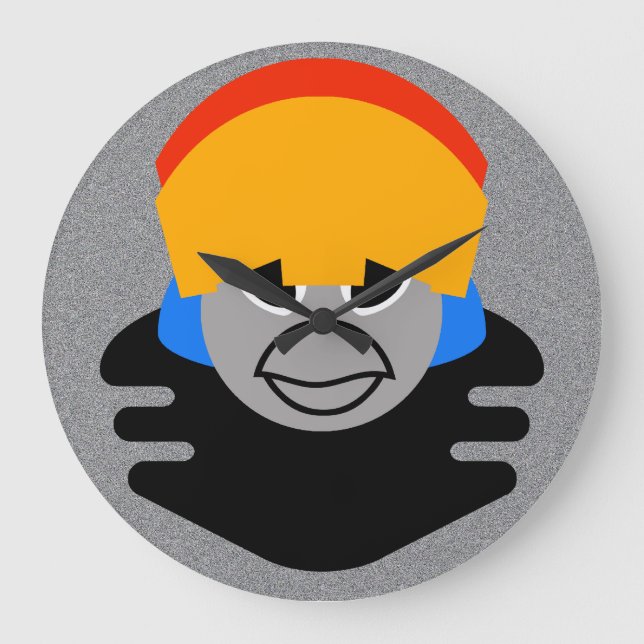 Bubla-Chan Clupkitz Chroniker Large Clock (Front)