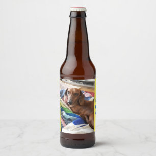 Buble Bum Brew Dachshund Bière Étiquette