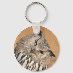 Bubo bubo sibiricus keychain