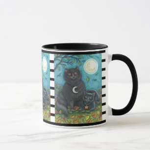 BUBO ET PYEWACKET, CHAT NOIR HALLOWEEN COMBO MUG