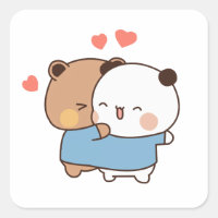 bubu and dudu Milk and Mocha Bears Kawaii couple