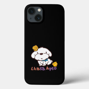 bubu and guagua( Lhasa apso and little chicken) iPhone 13 Case