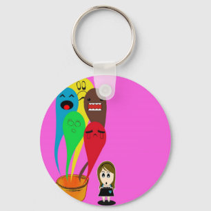 BUBU CHAIN KEYCHAIN