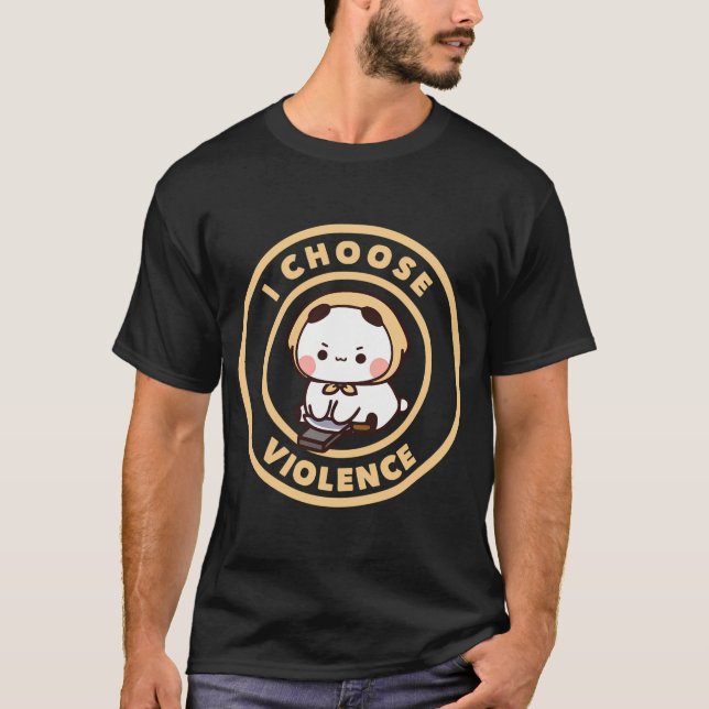 Bubu Dudu: Cute Violence Edition Â€“ Choose Cuddle T-Shirt (Front)