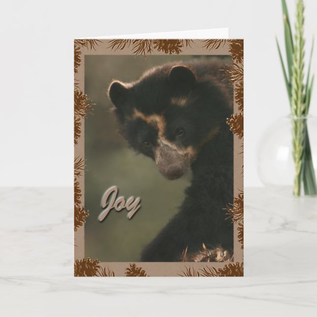 Bubu wishes Joy to all! Holiday Card (Front)