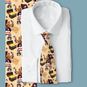  Buccaneering bear Tie