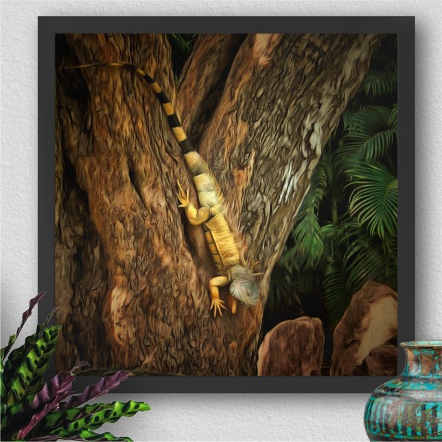 Bucerias Iguana 1069 Art Print (Creator Uploaded)