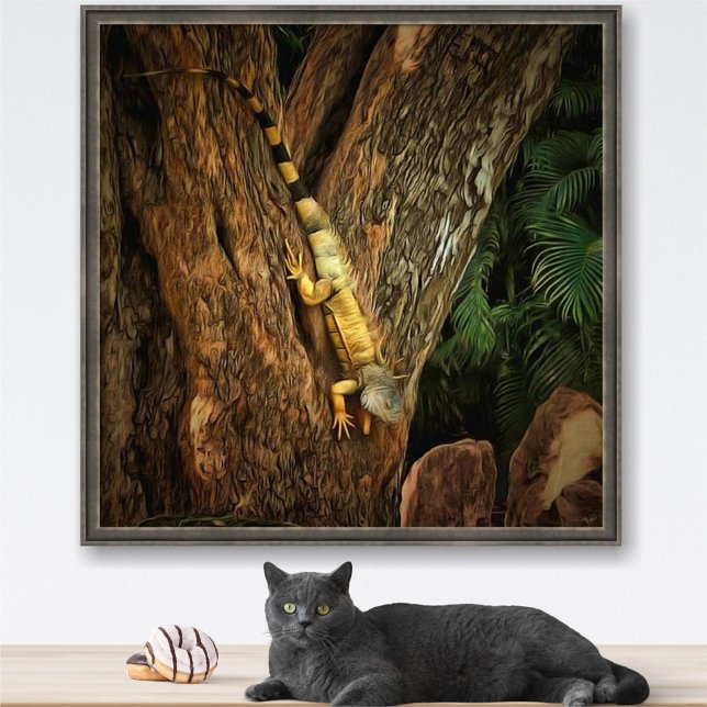 Bucerias Iguana 1069 Art Print (Creator Uploaded)