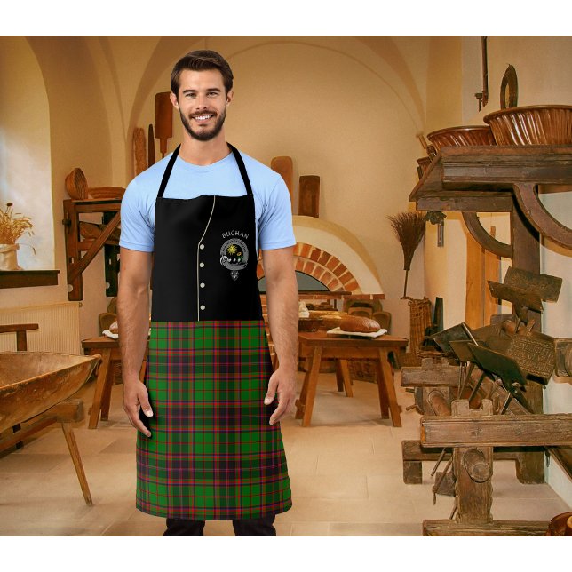 Buchan Clan Badge & Tartan Kilt Apron (Creator Uploaded)