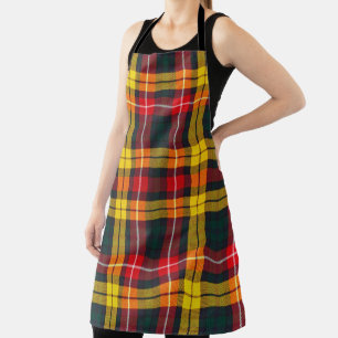Buchanan Clan Modern Tartan Apron
