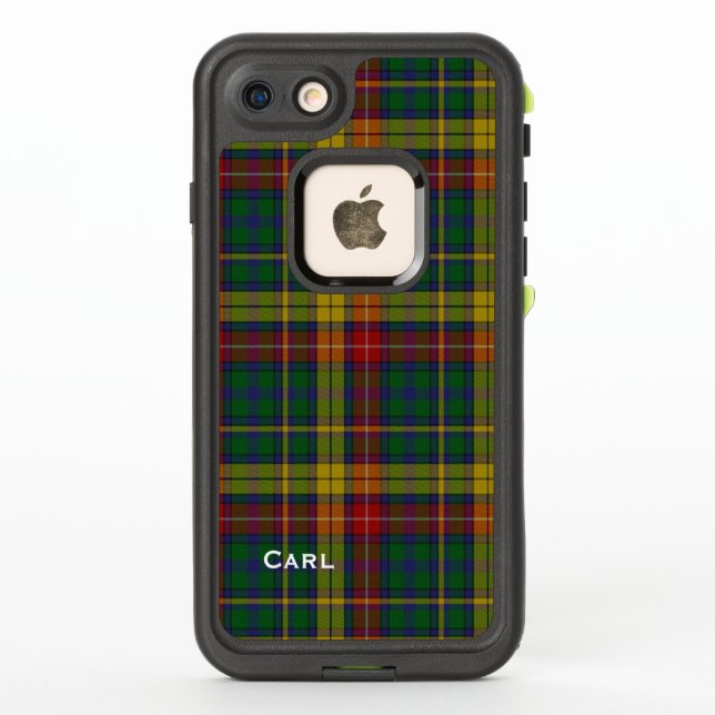 Buchanan Clan Plaid LifeProof iPhone 7 Coque (Dos)