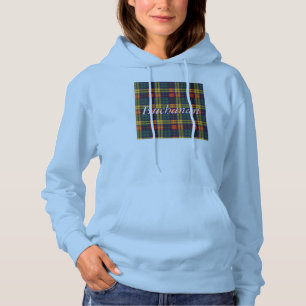 Buchanan clan Plaid Scottish tartan Hoodie