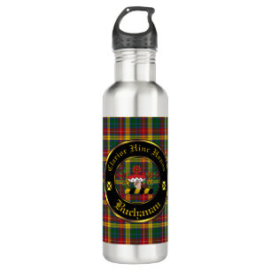 Buchanan Clan Stainless Steel Water Bottle