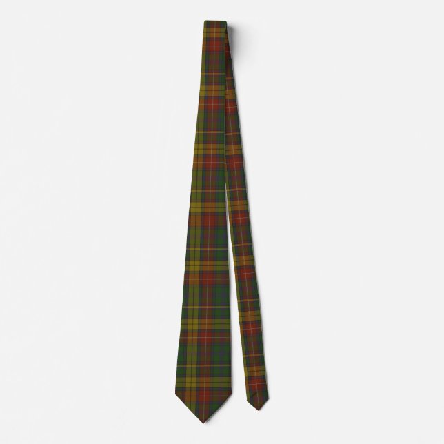 Buchanan Clan Tartan Tie (Front)