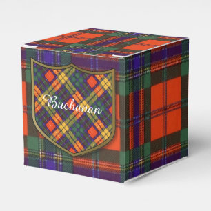 Buchanan Family clan Plaid Scottish kilt tartan Favor Box