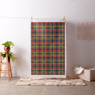 Buchanan Modern Tartan with Pattern Fabric